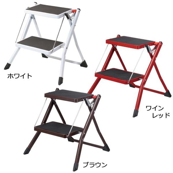【新品・5営業日で発送】マツモト(Matsumoto) パッソミニ 踏み台 PST-2s WR・ワインレッド (1292027)