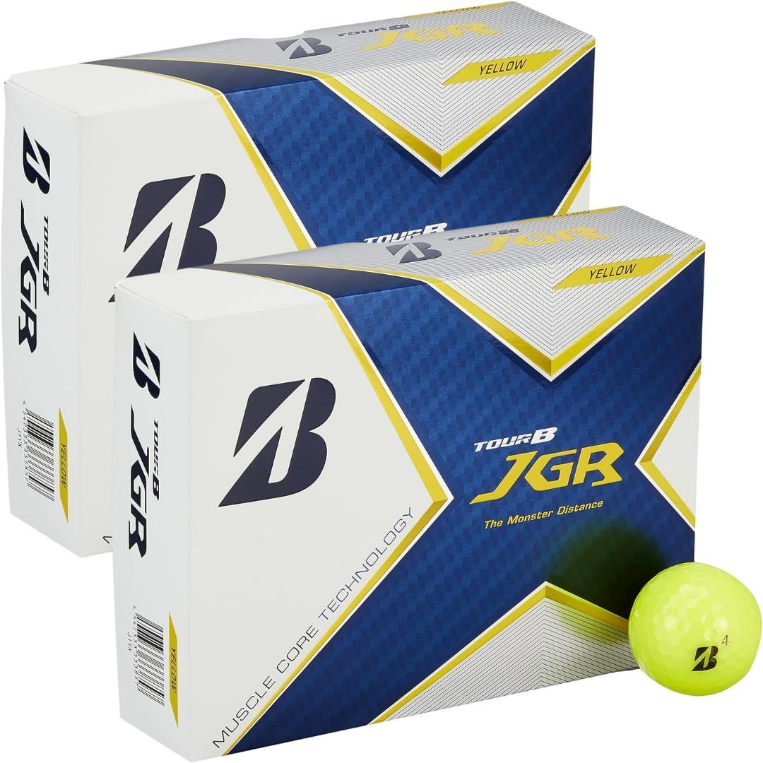 TOUR B JGR イエロー 新品 2ダース Color:イエロー 2ダースセット TOURB ツアーB JGR ブリヂストン