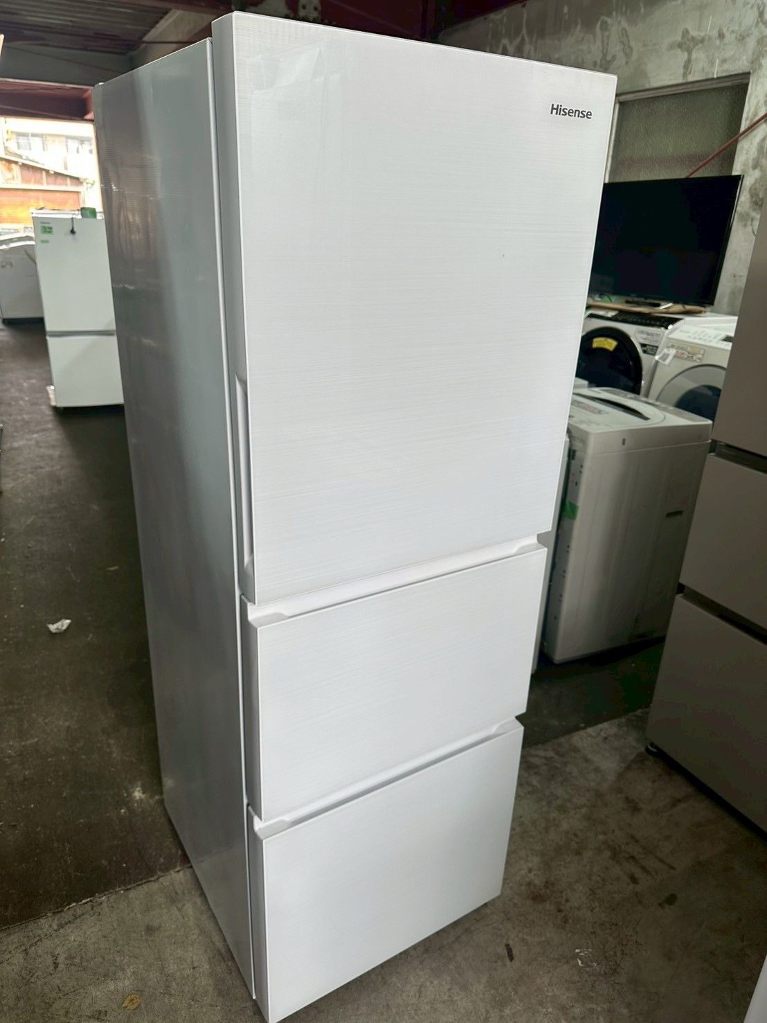 RKGRE-329】特価！Panasonic/168L 2ドア冷凍冷蔵庫/NR-B178W-T/中古品