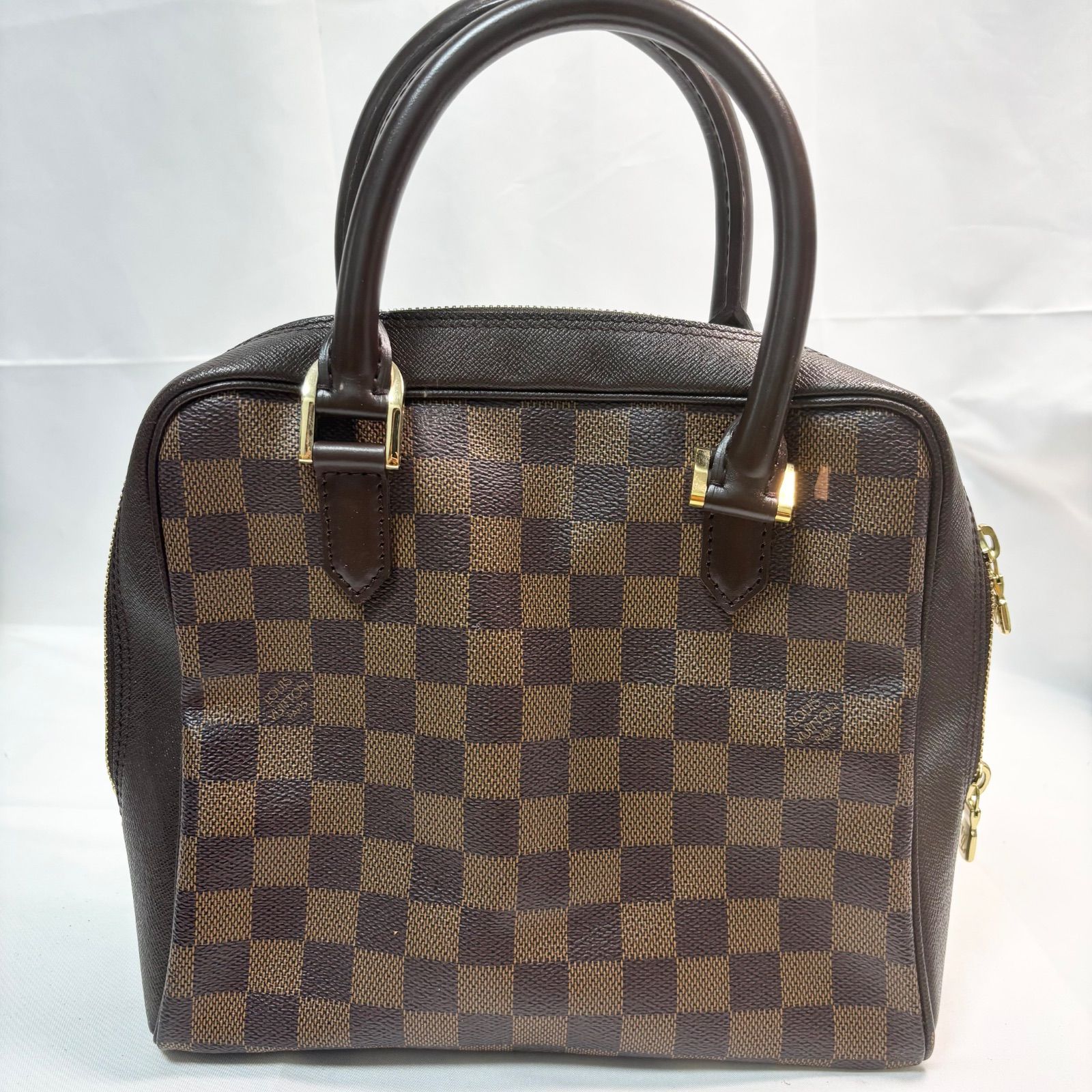 ルイヴィトン　バッグ　ダミエ　ブレラ　ハンドバッグ　ブラウン 3544... LOUIS VUITTON ルイヴィトン ブレラ ダミエ ハンドバッグ ダミエ