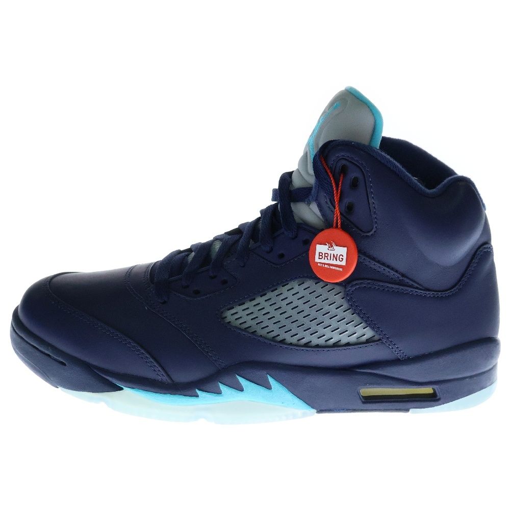 NIKE ナイキ AIR JORDAN 5 RETRO PRE-GRAPE エアジョーダン5 レトロ プレ-グレープ ハイカットスニーカー ネイビー US11|29cm 136027-405