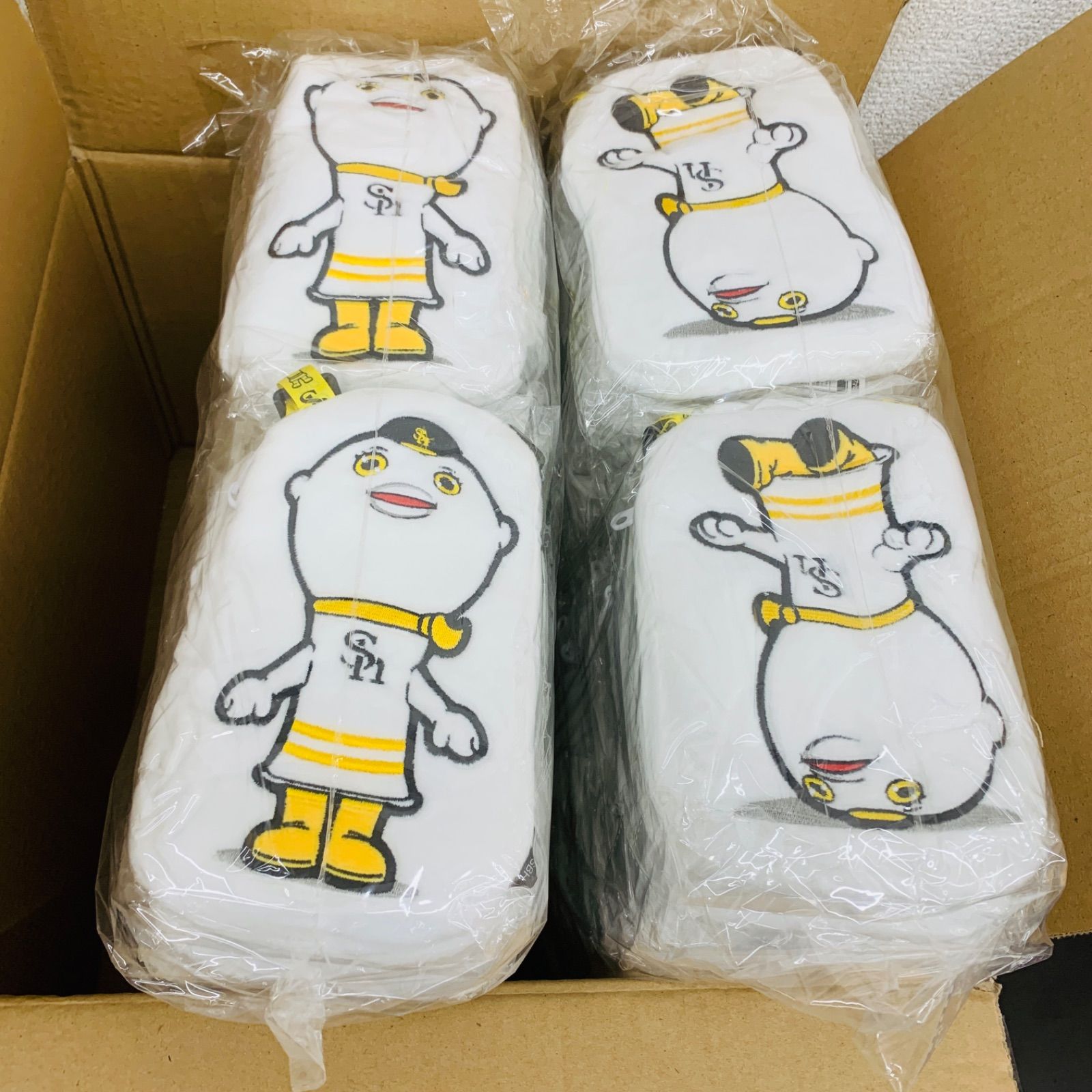 エスクプスグッズ ソフトバンク ホークス ふうさん ネック ストラップ パス ケース