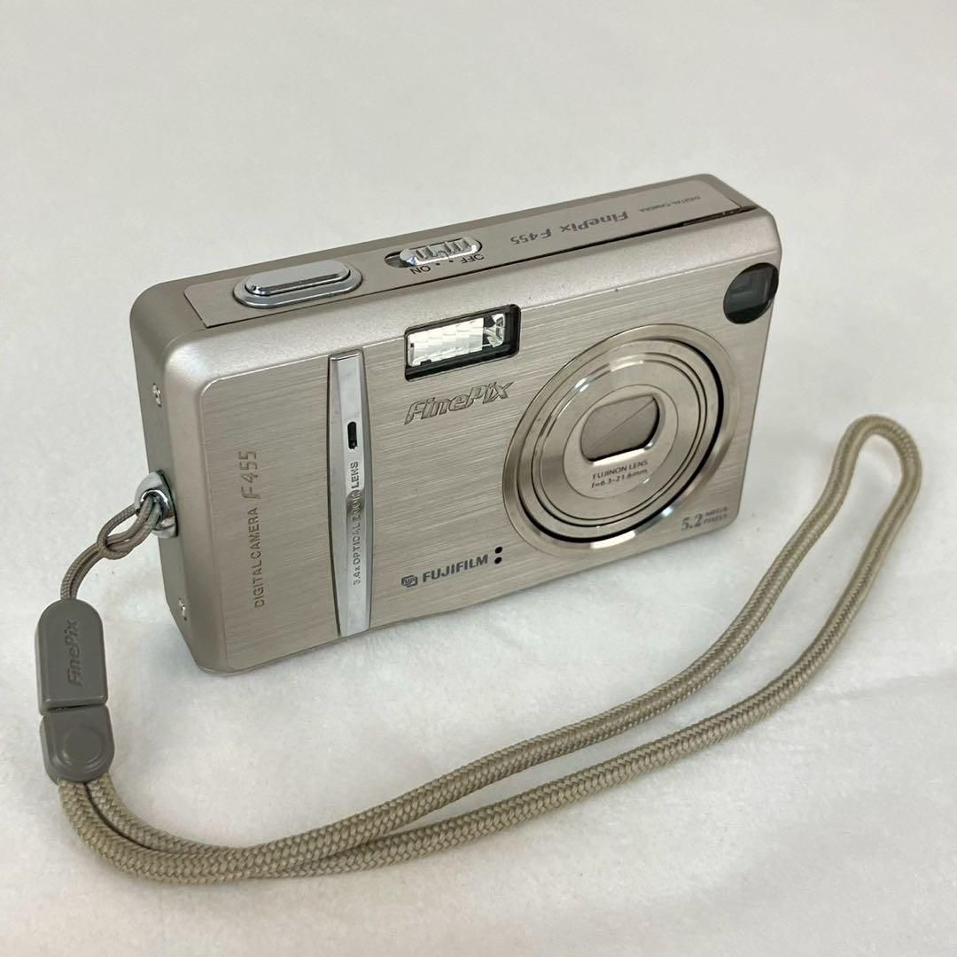 FUJIFILM FinePix F455 DIGITALCAMERA シルバー コンパクトデジタル