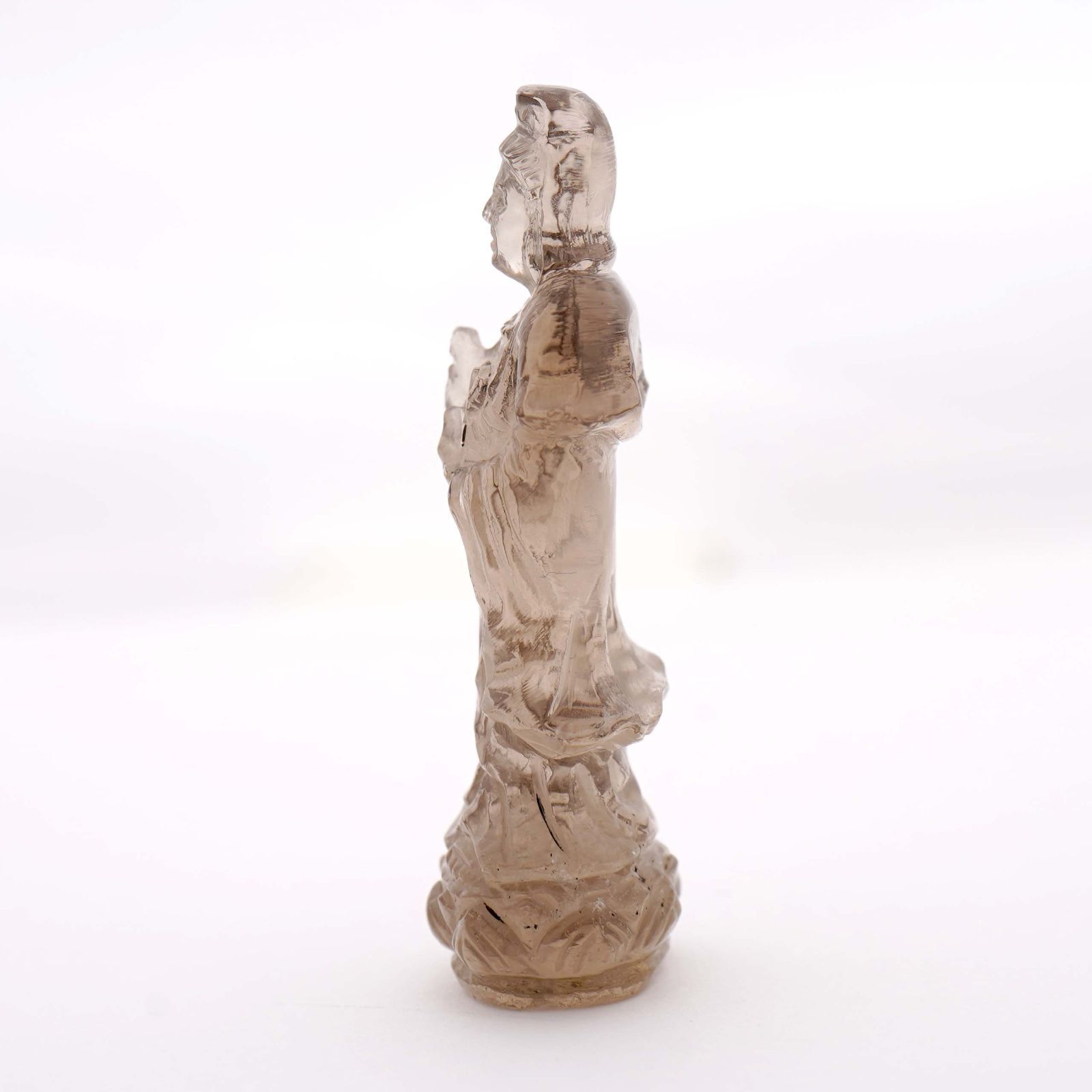 タイ産【水晶彫刻仏像】5.5cm×2.0cm×1.5cm - メルカリ
