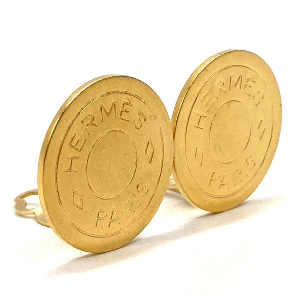 エルメス HERMES セリエ イヤリング ゴールド【中古】 - メルカリ