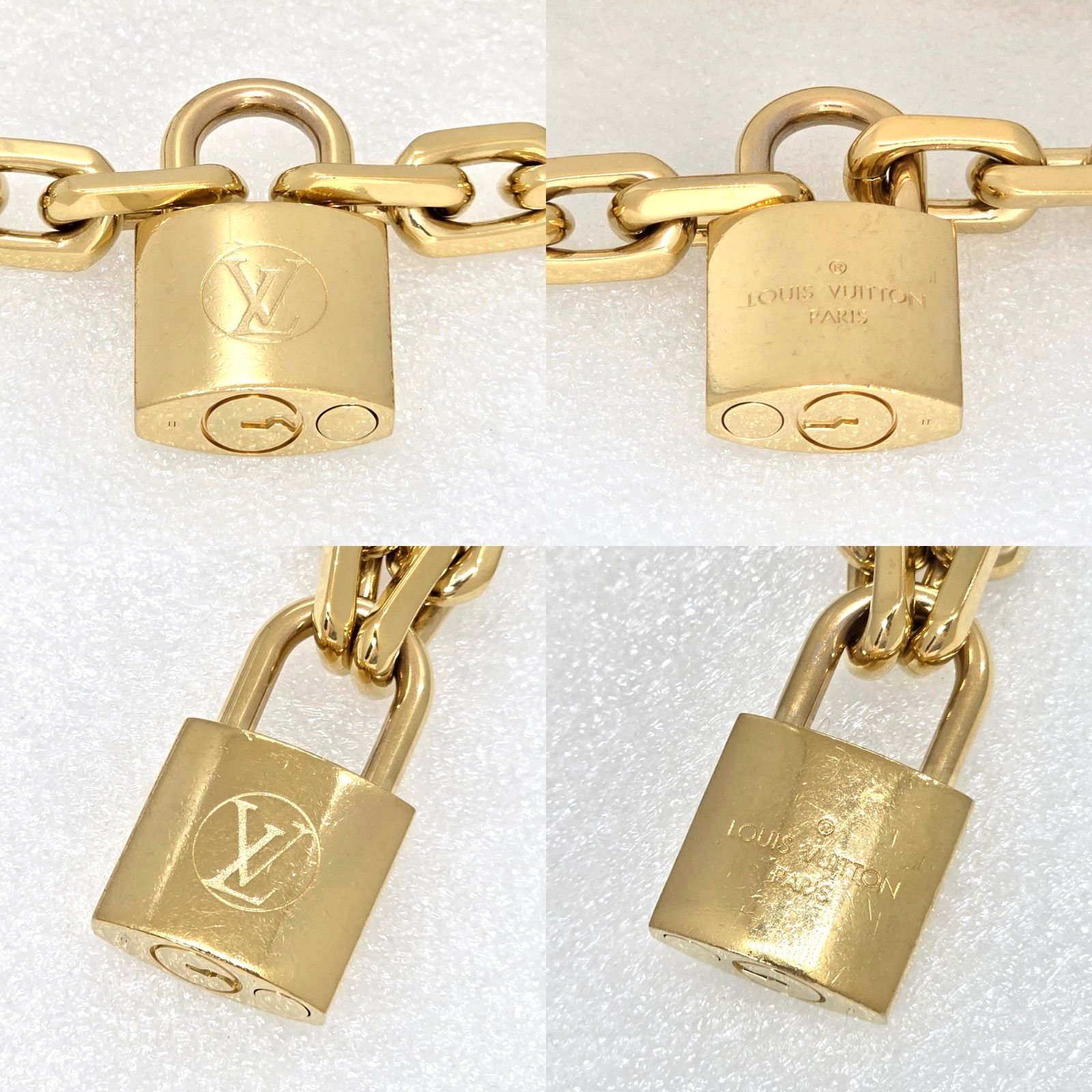 LOUIS VUITTON／LVエッジ カデナ 南京錠 チェーンネックレス45cm 楽天市場】【ジュエリー】LOUIS VUITTON ルイ ヴィトン