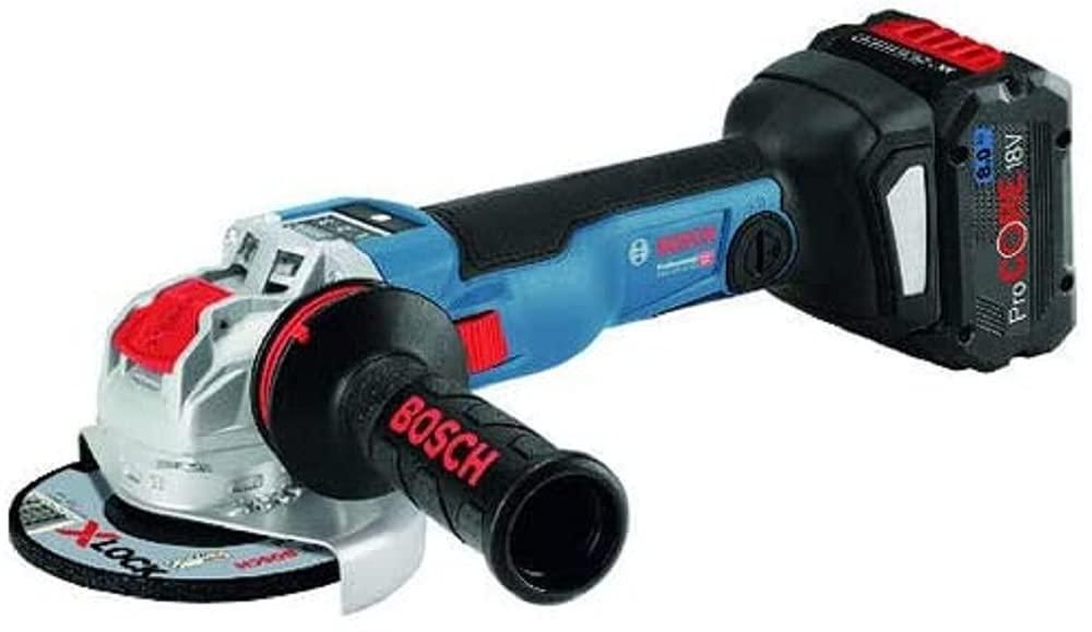 2営業日で発送 BOSCH ボッシュ Bosch Professional ボッシュ 18V コードレスディスクグラインダー X-LOCK スタートキット アクセサリーセット 8.0A