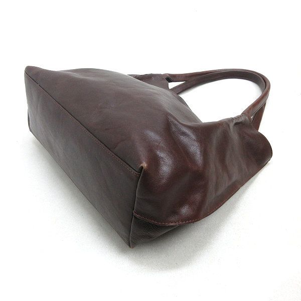 Q■ダコタ/DAKOTA 牛革レザートートバッグ/ハンドBAG■茶LADIES/7【中古】