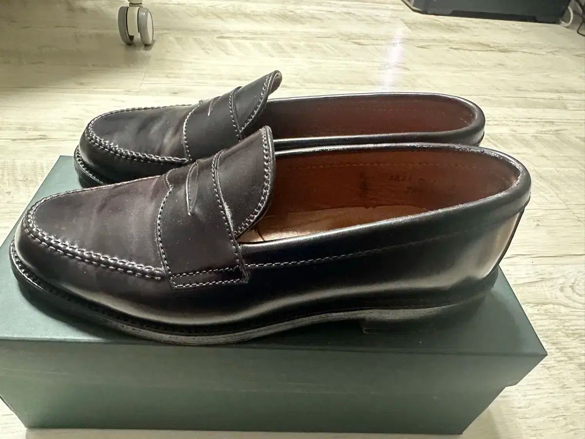 ALDEN(オールデン) 986 (バーガンディ) 7d 値下げ】美品！ Alden