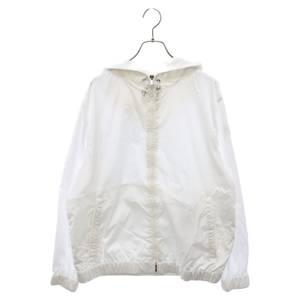 MONCLER (モンクレール)CECILEナイロンジップアップパーカーホワイト MONCLER (モンクレール)CECILEナイロンジップアップパーカーホワイト