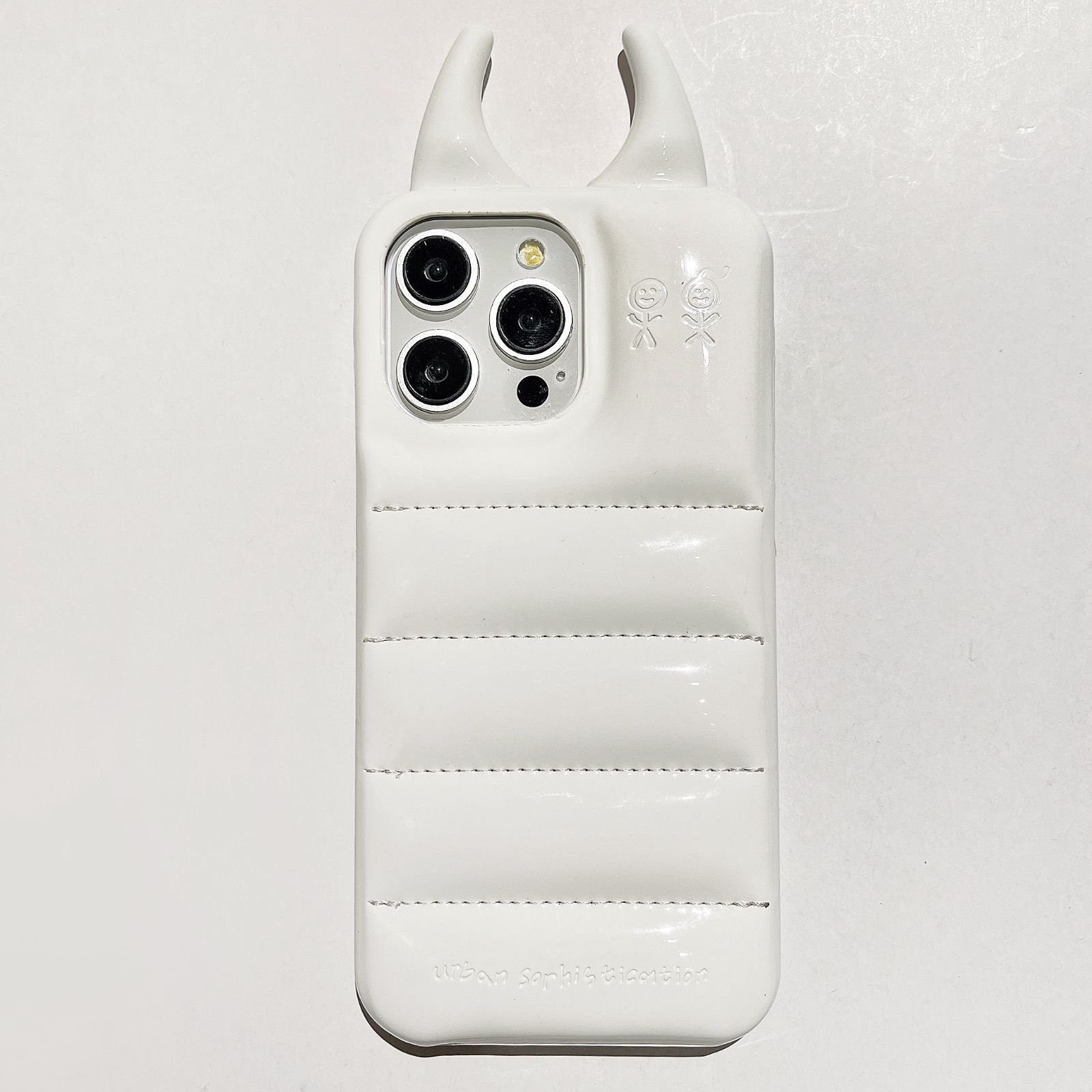 Urban Sophistication iPhoneケースダウンジャケットデビル