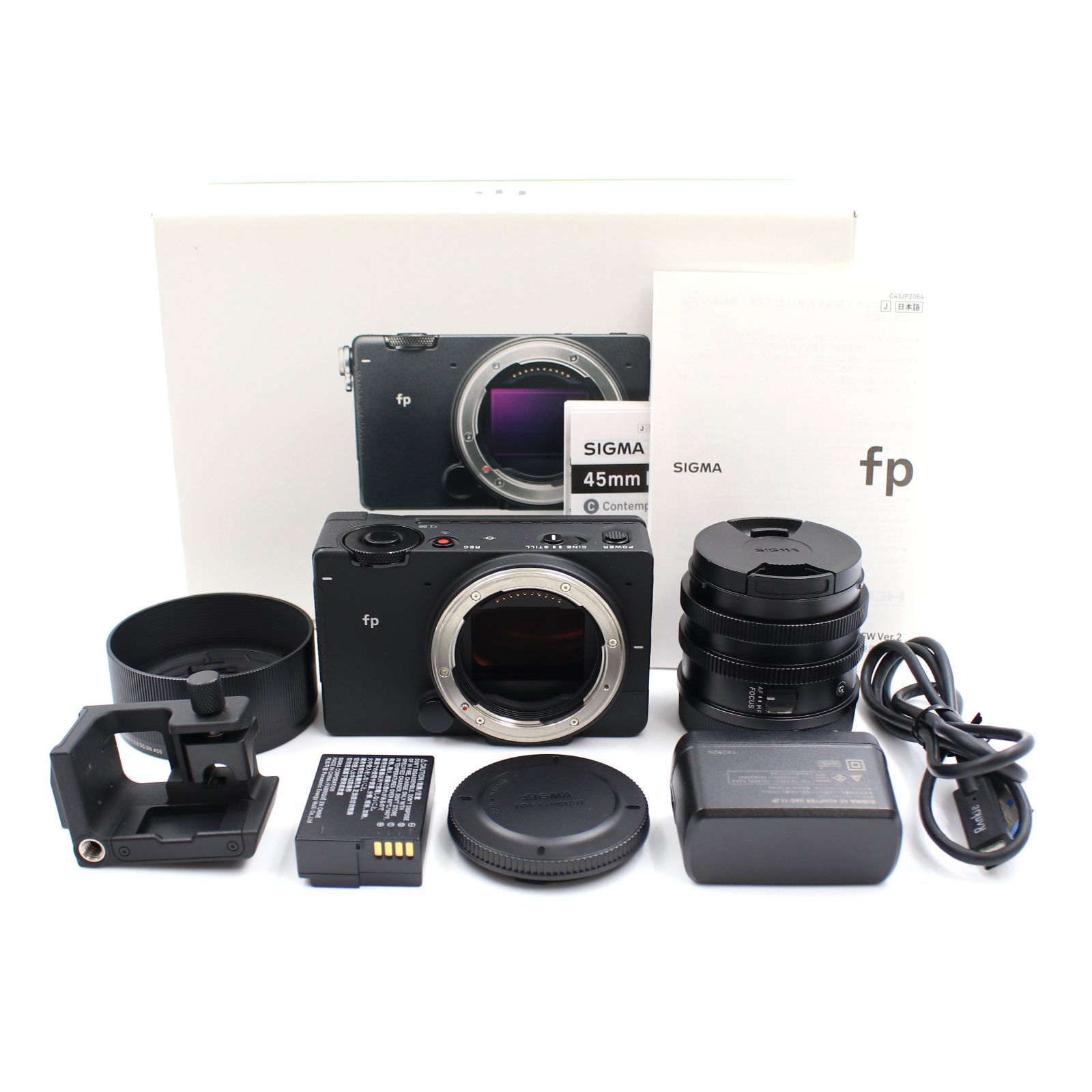 □新品同様□ SIGMA fp & 45mm F2.8 DG DN kit ブラック フル