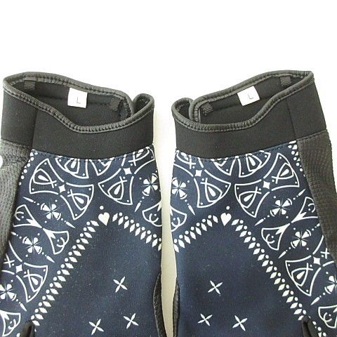 チャレンジャー CHALLENGER バンダナ柄 スポーツグローブ 手袋 Lサイズ