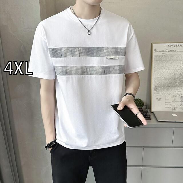 [4XL]メンズ ファッション 服 用 オシャレ シンプル 大人 かっこいい ストリート 夏コーデ トップス  