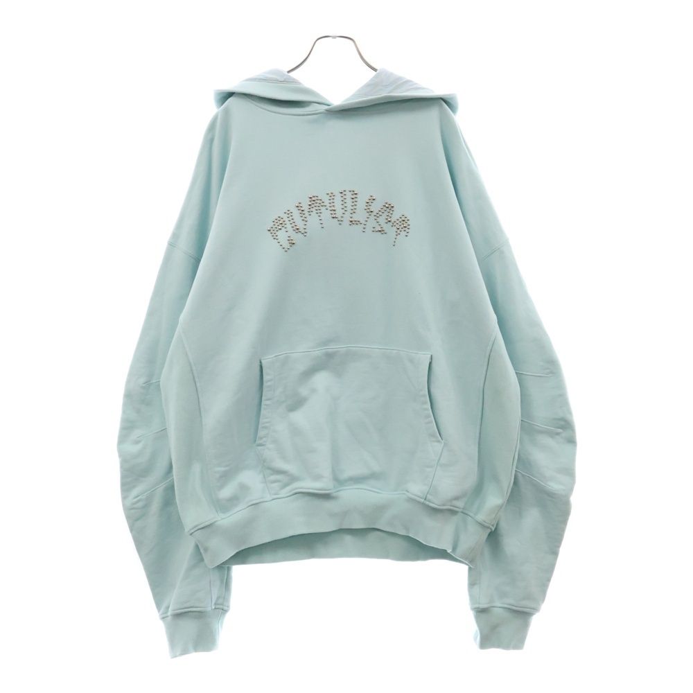 cvtvlist (カタリスト) スタッズロゴ プルオーバーパーカー ブルー  