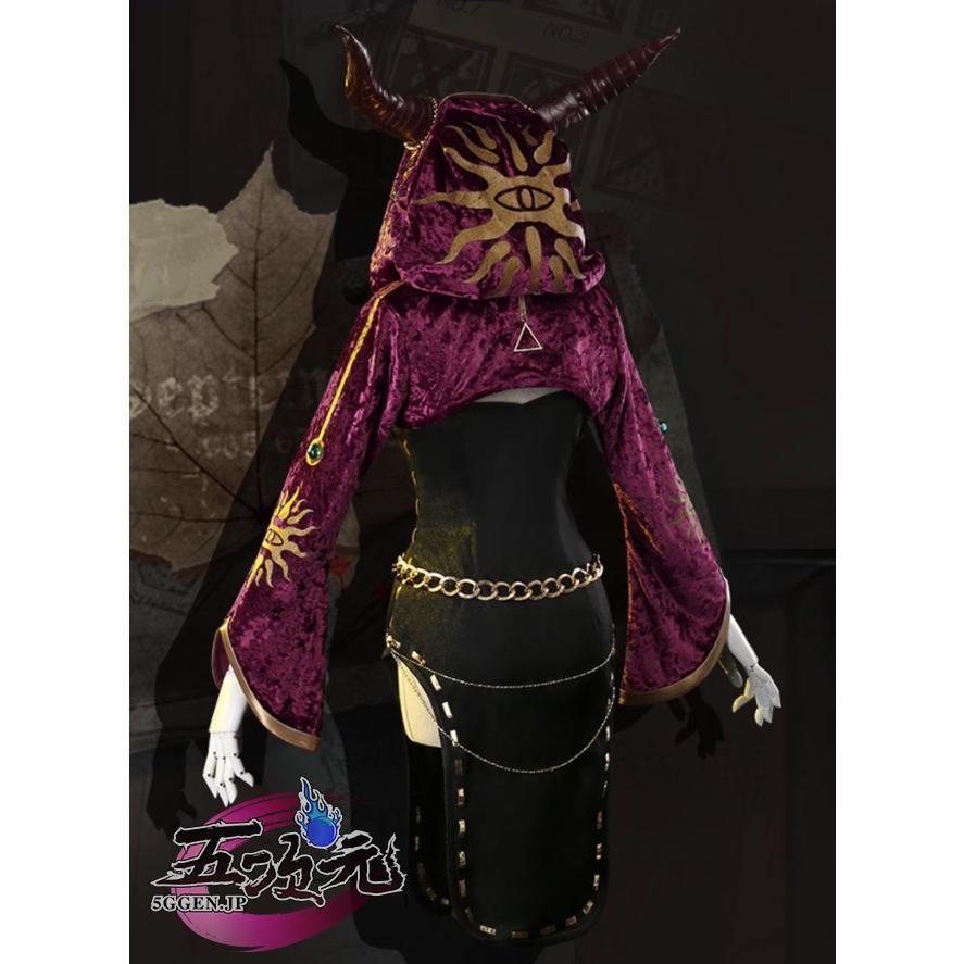 三分妄想 第五人格 Identity V 祭司 フィオナ?ジルマン コスプレ 衣装
