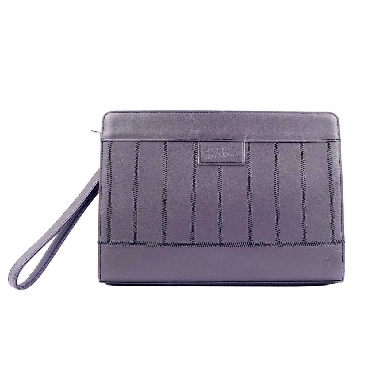 JEAN PAUL GAULTIER ゴルチエ モノグラム セカンドバッグ ジャンポール・ゴルチエ GAULTIER セカンドバッグ ジャンポール