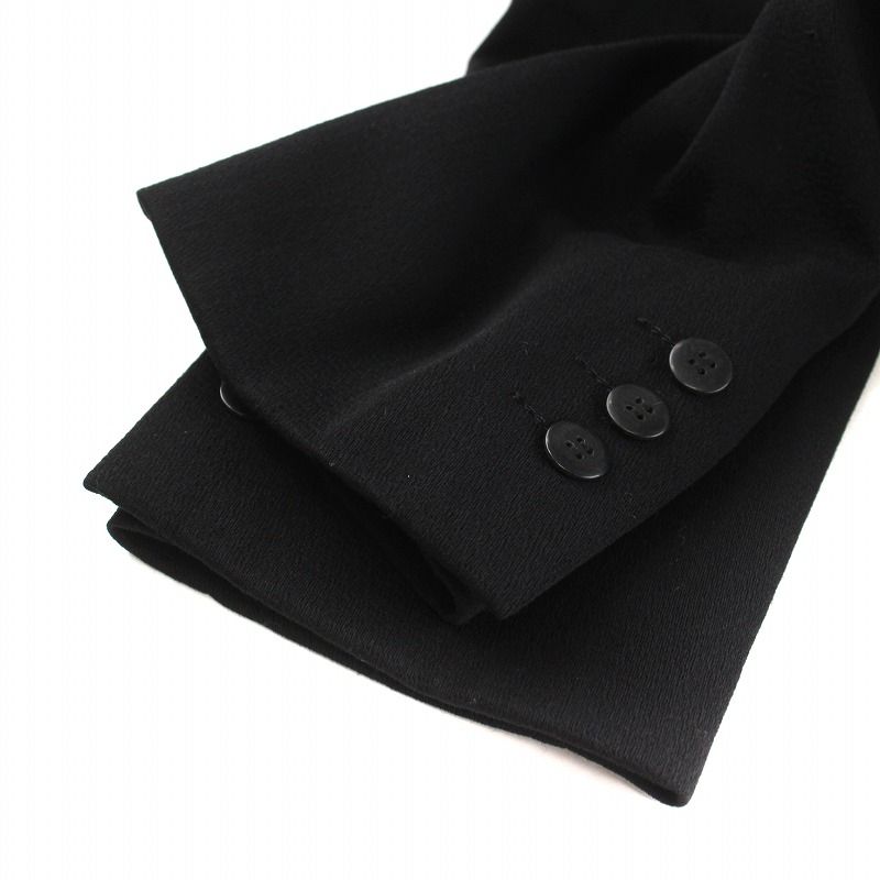 ルナマティーノ LUNA MATTINO テーラードジャケット ノーカラー ダブル