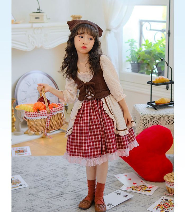 赤ずきんドレス 子供服