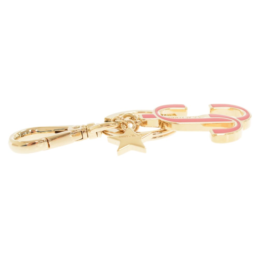 ジミーチュウ　チャーム　キーホルダー　JCロゴ JIMMY CHOO (ジミーチュウ) JC KEYRING ロゴキーリング