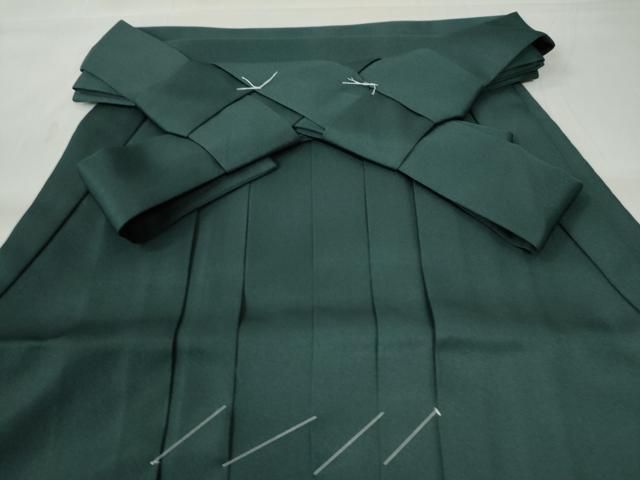 平和屋着物○女性 行灯袴 総刺繍 花唐草文 高麗納戸色 卒業式 洗える