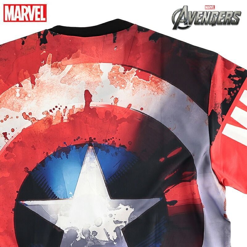 MARVEL マーベル キャプテンアメリカ Tシャツ 半袖 メンズ