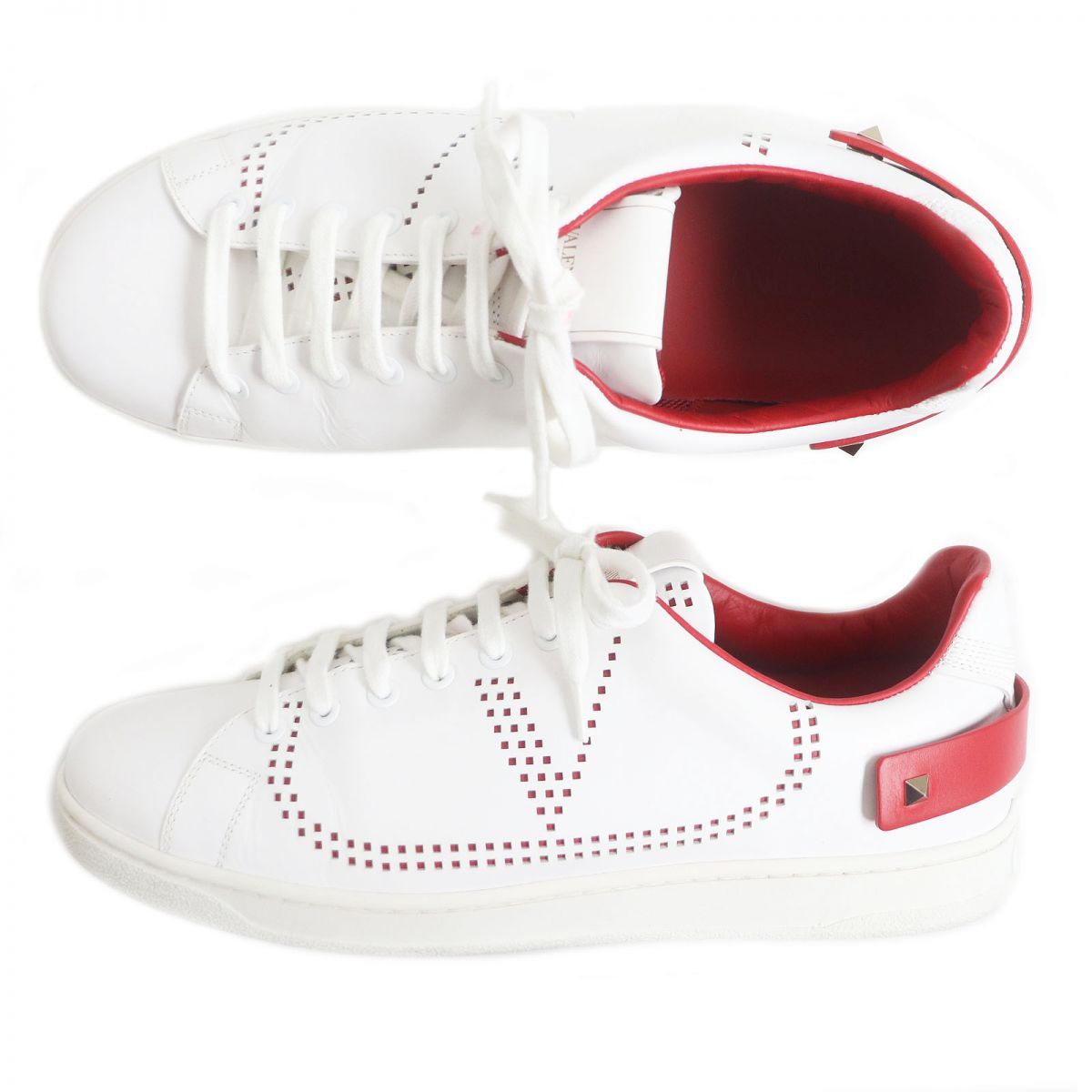 valentinoヴァレンティノ パンチング　スニーカー 楽天市場】【LaGアウトレット】VALENTINO ヴァレンティノ