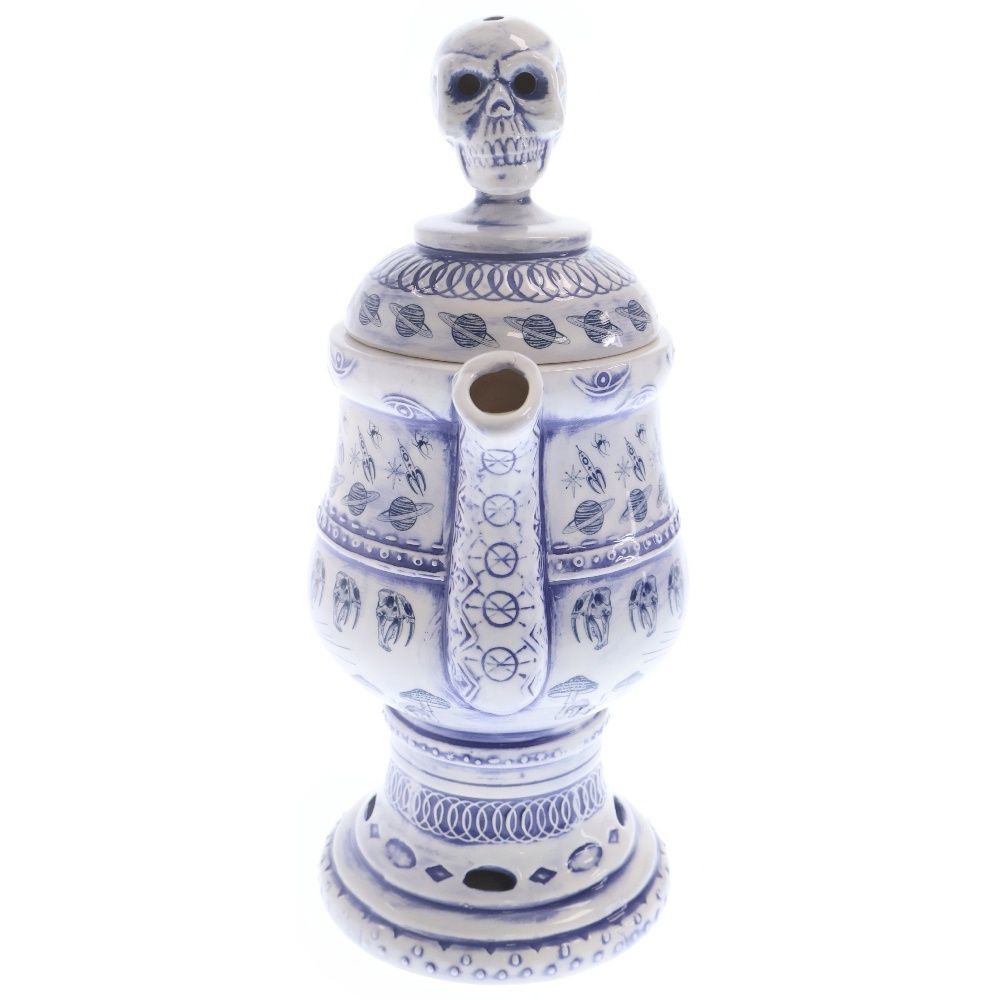 NEIGHBORHOOD ネイバーフッド 22SS Dr.WOO DW/CE-INCENSE CHAMBER ドクターウー インセンスチャンバー お香立て ブルー221AIDWN-AC01　■ NEIGHBORHOOD (ネイバーフッド) 22SS Dr.WOO DW/CE-INCENSE CHAMBER