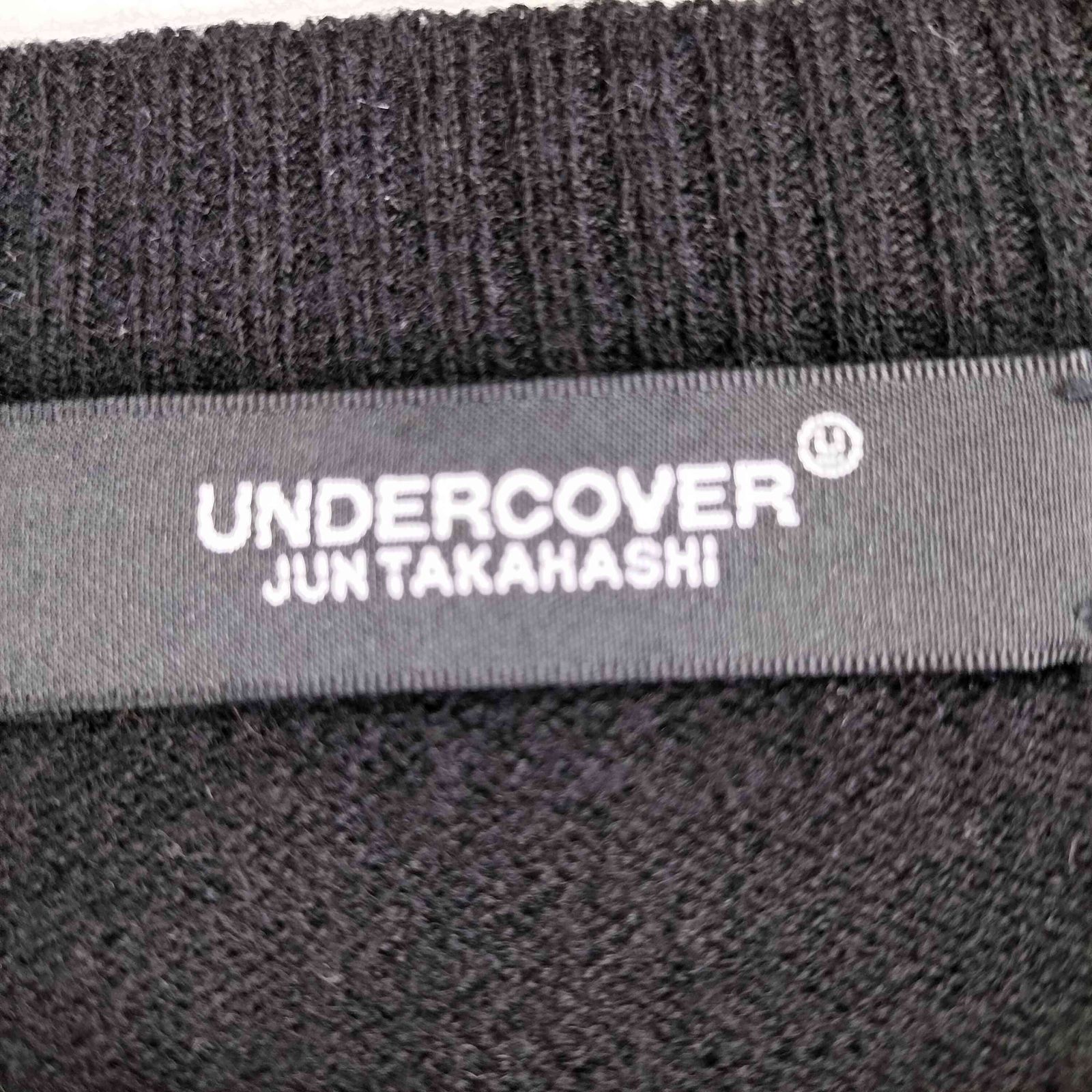 UNDERUNDER COVER トレーナー JUN TAKAHASHI 黒 アンダーカバー UNDER COVER JUN TAKAHASHI ベアモチーフ