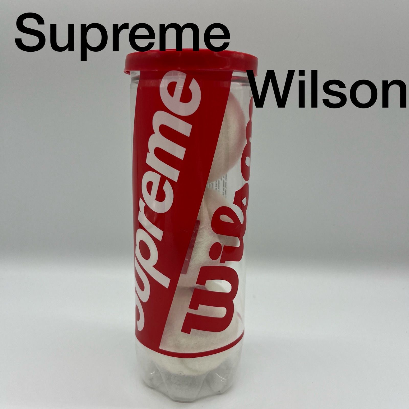 Supreme × Wilson 本物保証 /関税・送料無料】Supreme Wilson Tennis Balls