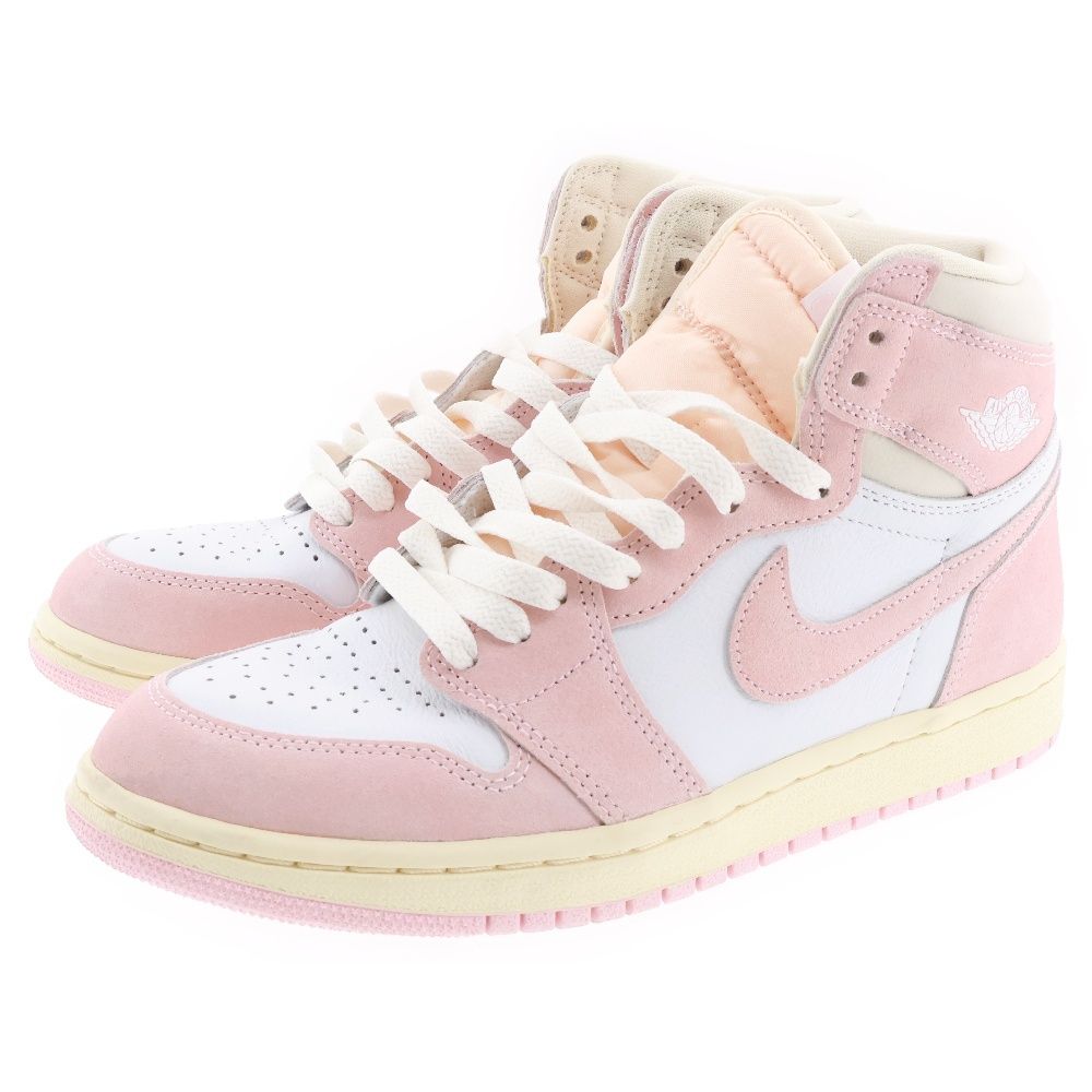 NIKE (ナイキ) WMNS AIR JORDAN 1 RETRO HIGH OG Washed Pink