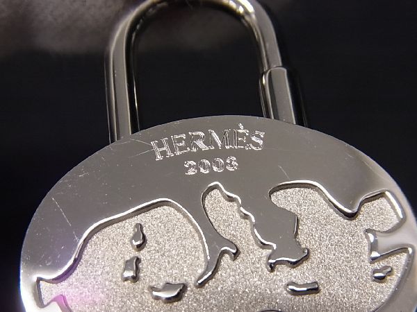 HERMES - ■極美品■ HERMES エルメス ANNEE MEDITERRANEE 地中海 2003年限定 カデナ ペンダントトップ チャーム シルバー系 BF2766 □極美品□ HERMES エルメス ANNEE MEDITERRANEE 地中海 2003年