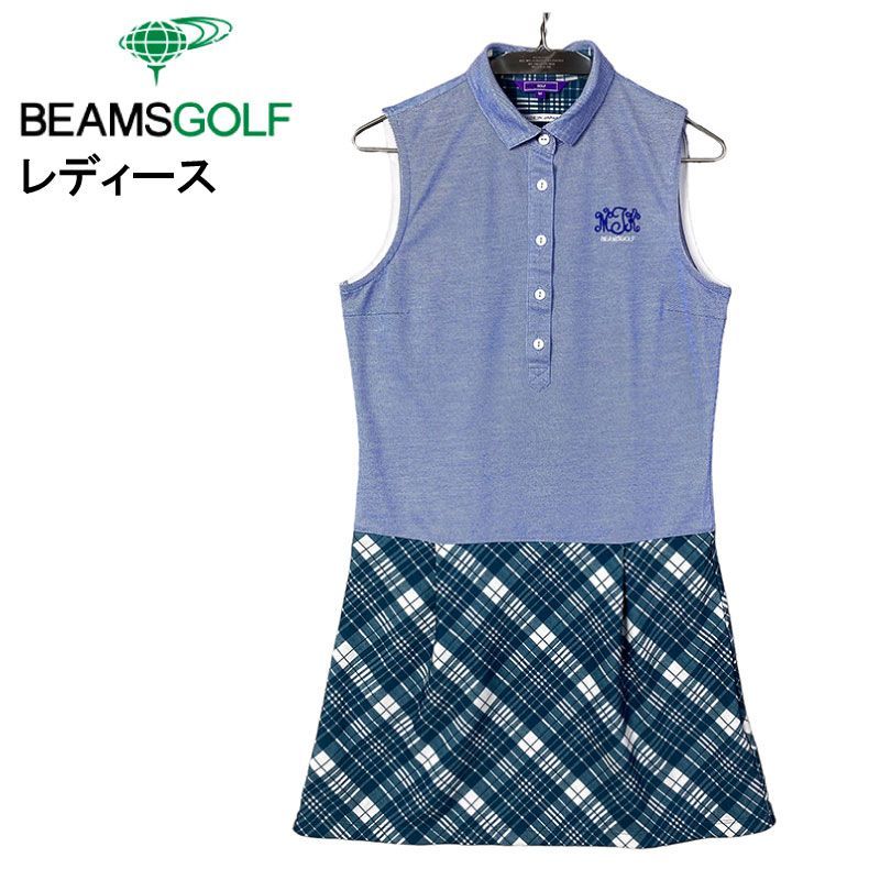 BEAMS GOLF ビームスゴルフ レディース ノースリーブ ワンピース