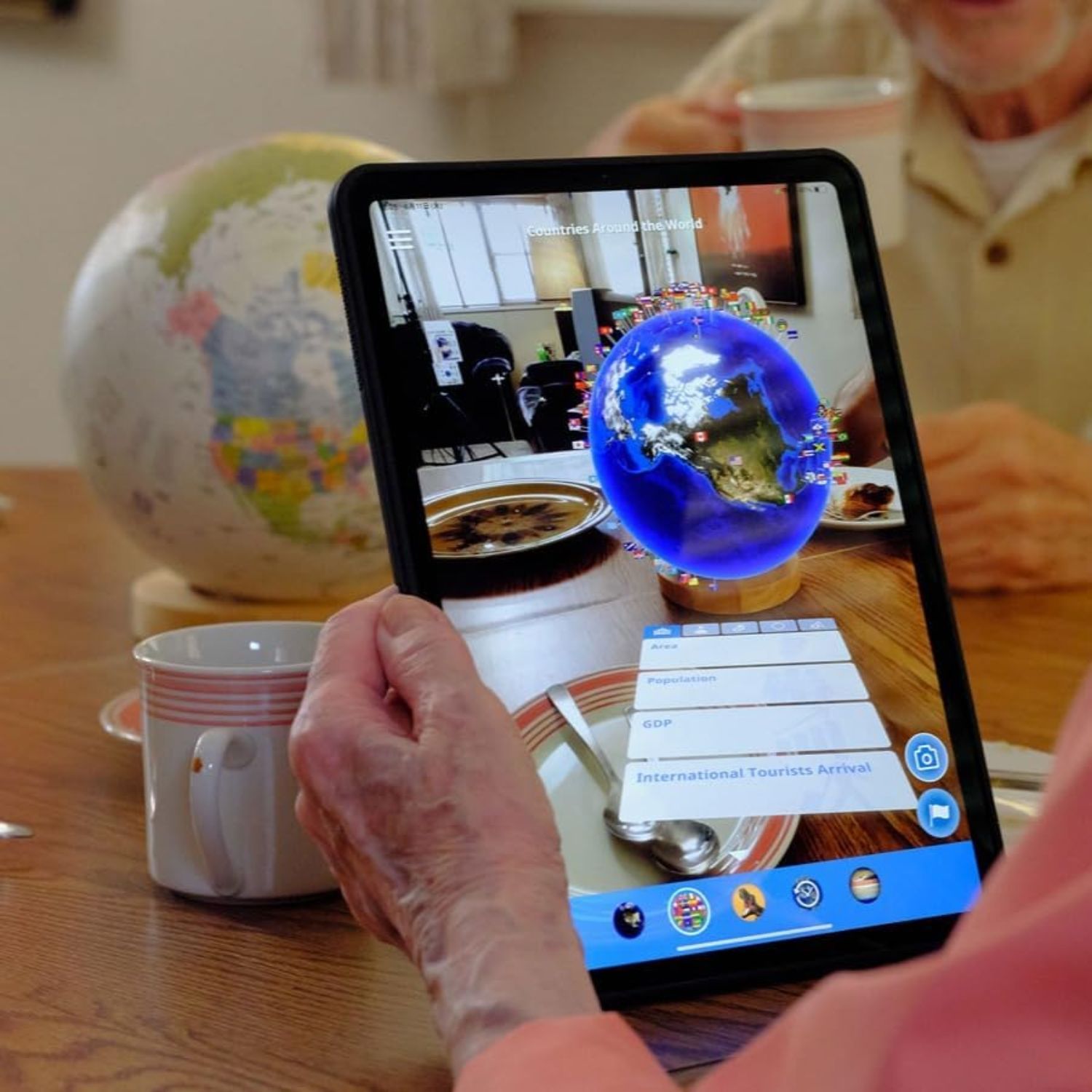 ほぼ日のアースボール ジャーニー AR地球儀 インテリア 学習 おうち時間