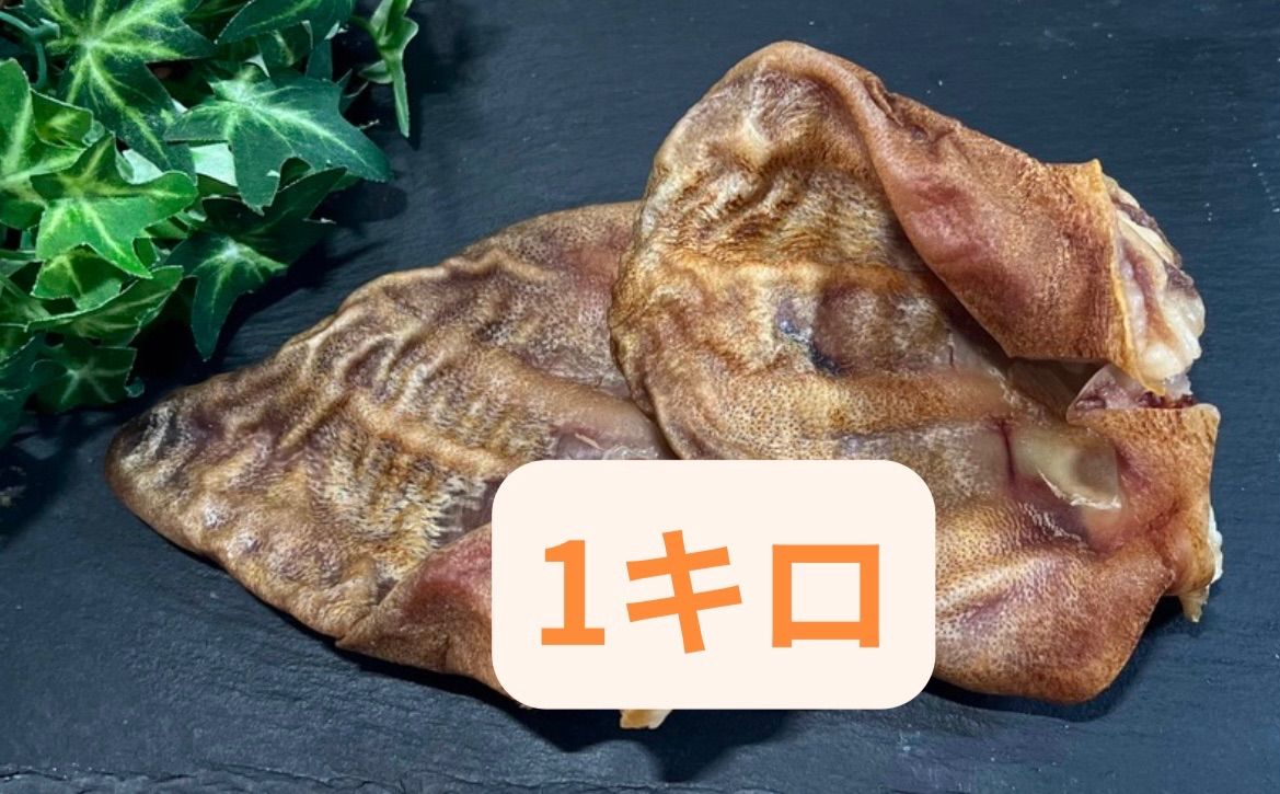 豚耳ジャーキー 大容量 １キログラム