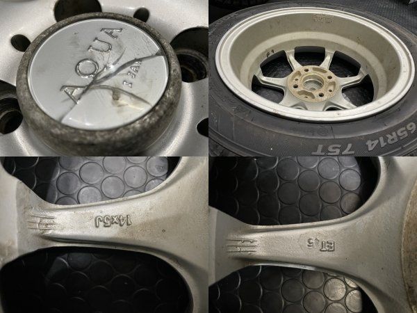 HANKOOK winter I Pike 165/70R14 14インチ スパイクタイヤ 4本 バリ溝