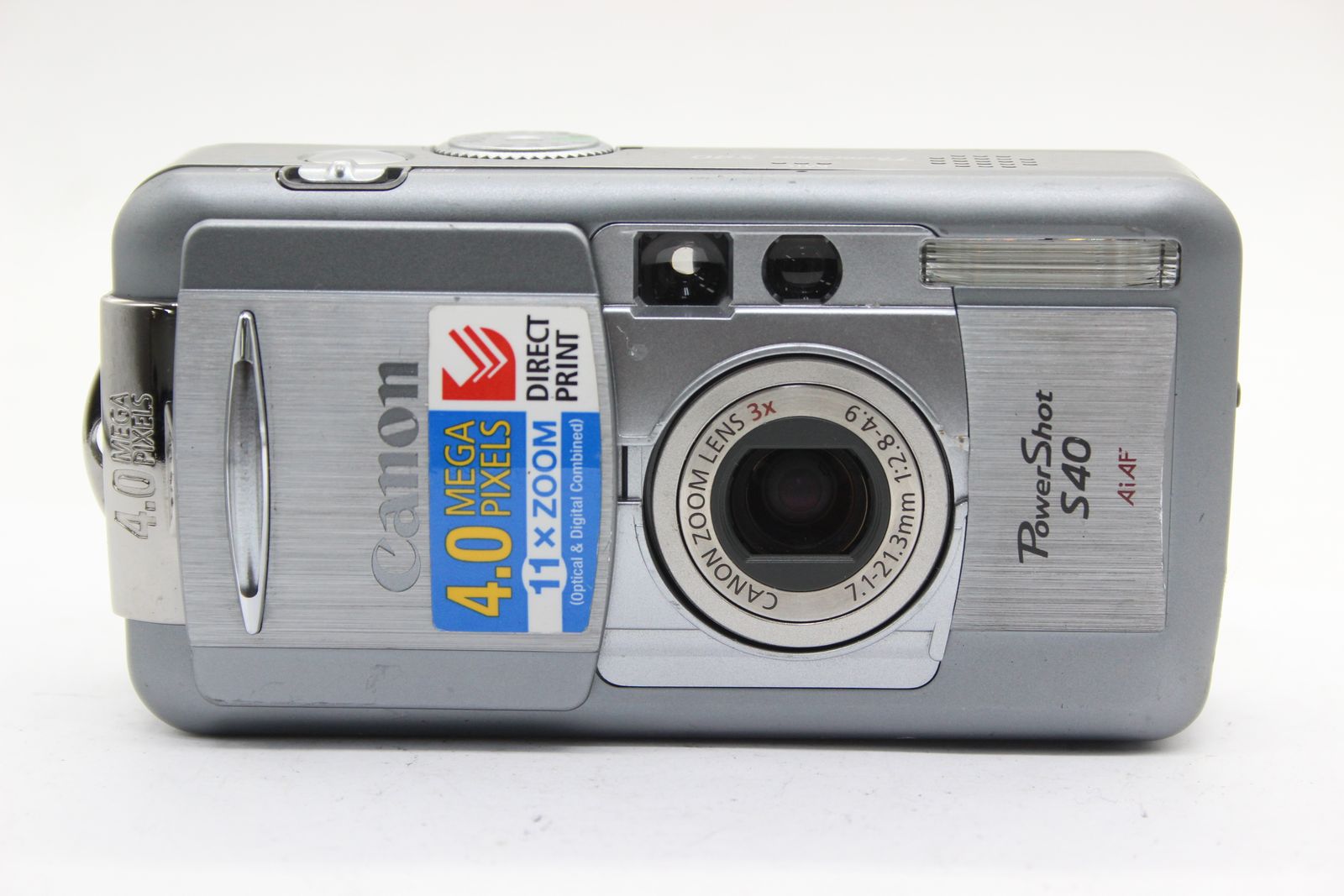 【返品保証】 キャノン Canon PowerShot S40 AiAF 3x コンパクトデジタルカメラ s5107