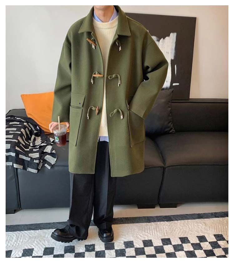 ダッフルコート メンズ 学生 男子 チェスターコート スクールコート