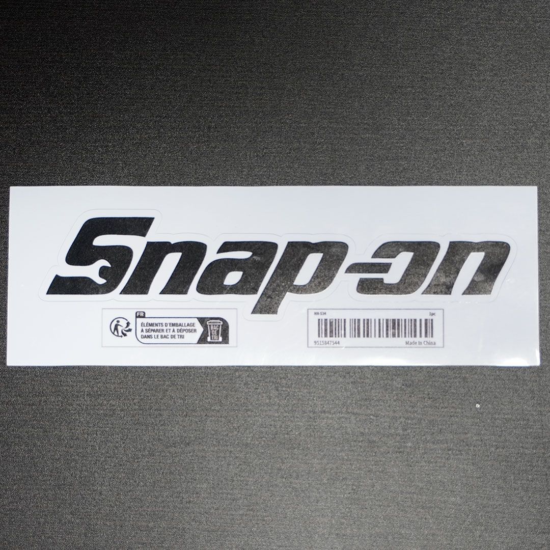 B級・新品・未使用☆Snap-on プリントステッカー ブラック 1枚 縦35mm×横185mm スナップオン すなっぷおん SNAPON  SNAP-ON | ロゴ | デカール | 新品 | 送料無料 | 匿名配送 | b_20240911_03_07770 - メルカリ