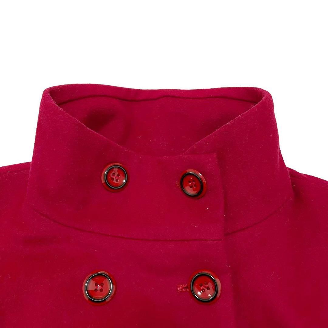 LOVEMOSCHINO ラブモスキーノ コート ロングコート 赤色 ウール LOVEMOSCHINO ラブモスキーノ コート ロングコート 赤色 ウール