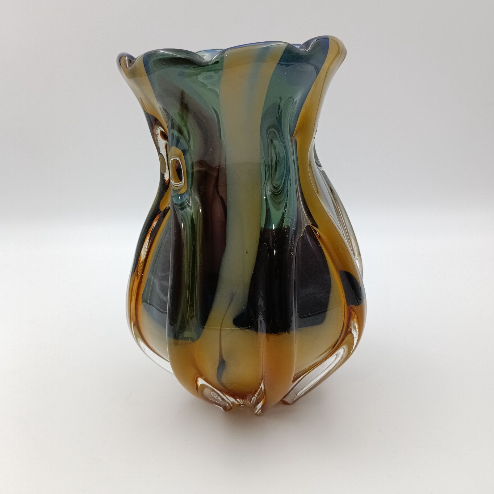 K-0076】そろそろ非公開 クラタガラス KURATA CRAFT GLASS フラワー