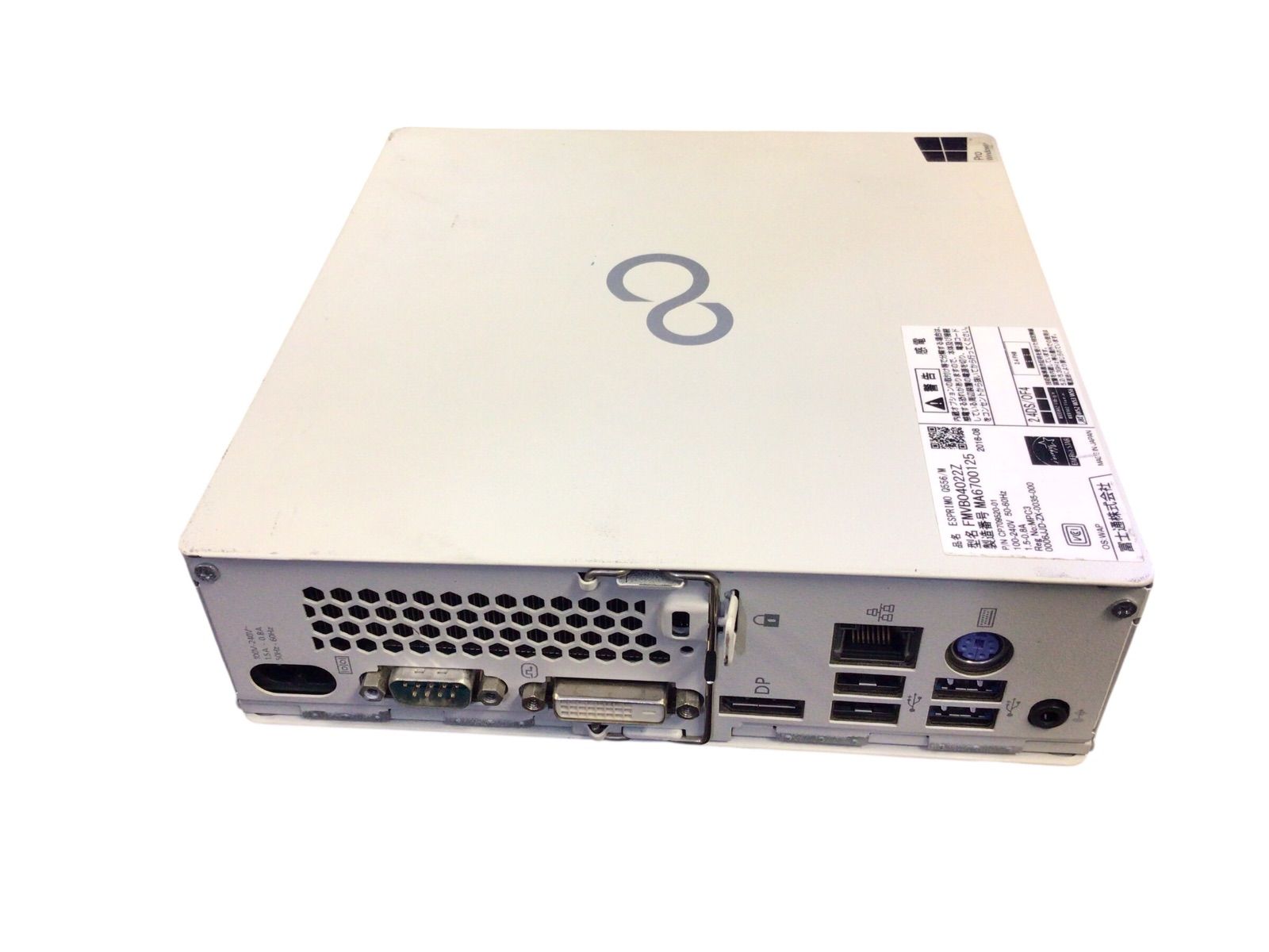 専用品 パーツ欠品・動作確認済] FUJITSU ESPRIMO Q556/R/ CPU 無し