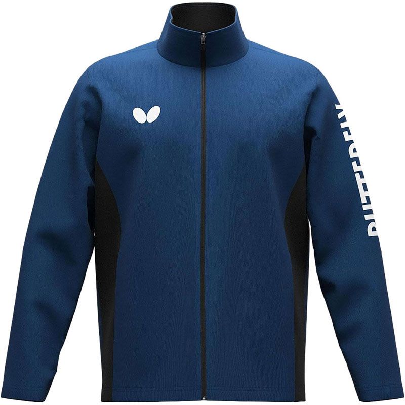 Butterfly バタフライ ワイザー ジャケット 卓球 ＷＵＰフハクジャケット 47460-193 ダークブルー
