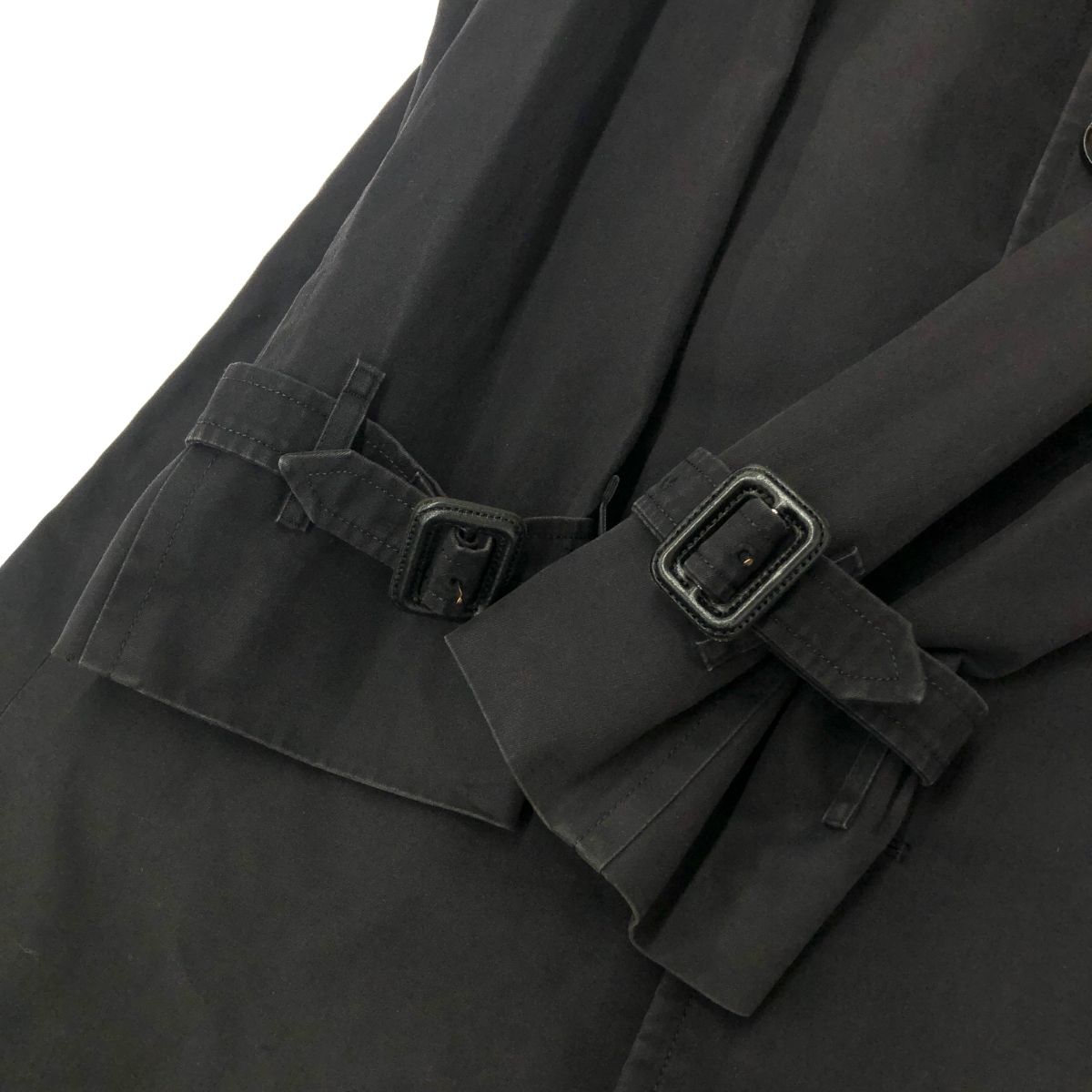 バーバリー トレンチコート メンズ カーキ ノバチェック ベルト XL以上