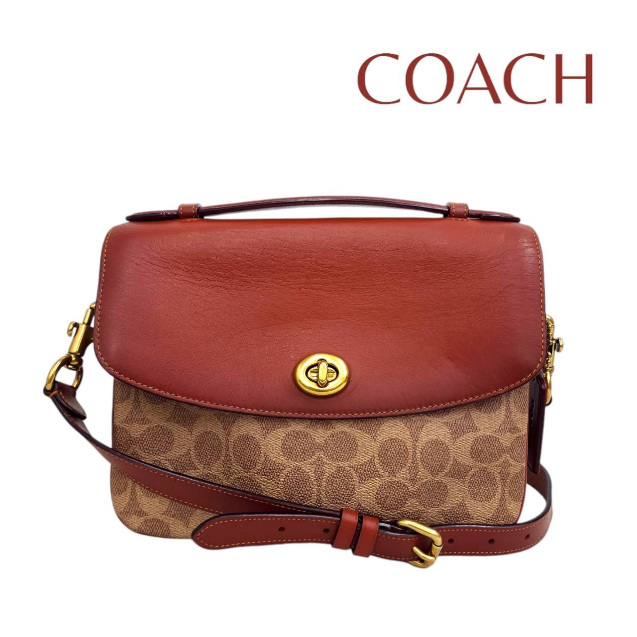 COACH コーチ キャシー シグネチャー ショルダーバッグ ハンドバッグ 