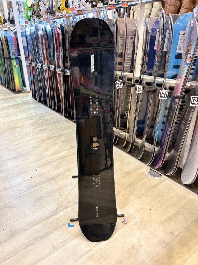 K2 MANIFEST スノーボード 156cm　板　中古 ラスト1点】 メンズ スノーボード 板 型落ち 旧モデル 156cm K2