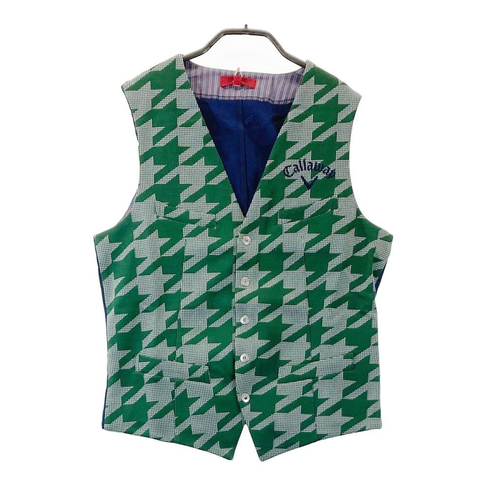 Callaway メンズ ベスト M レッド キャロウェイ メンズ M ダウンベスト