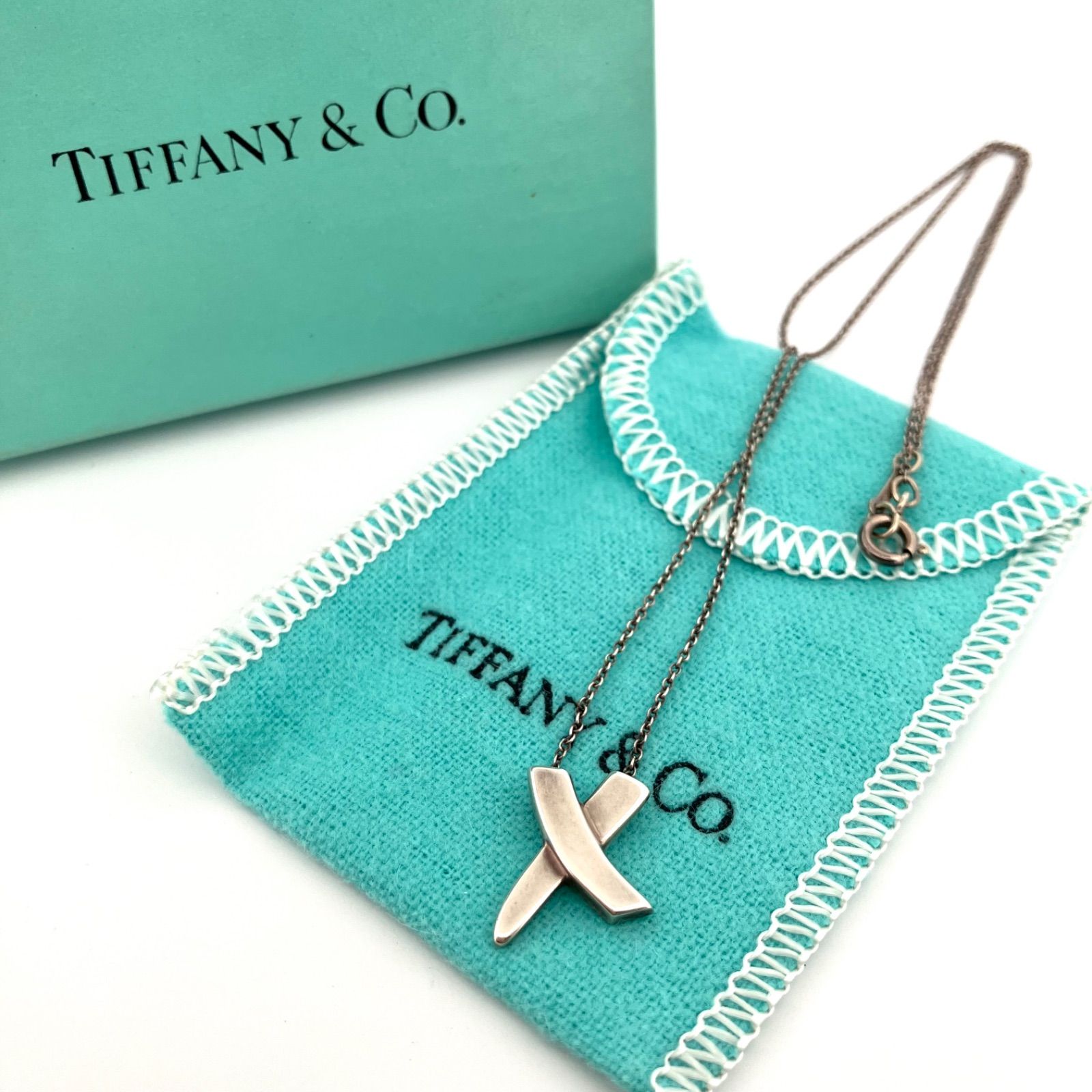 TIFFANY ティファニー パロマピカソ キス ネックレス シルバー925 TIFFANY&Co. ティファニー パロマピカソ キス ネックレス SV925