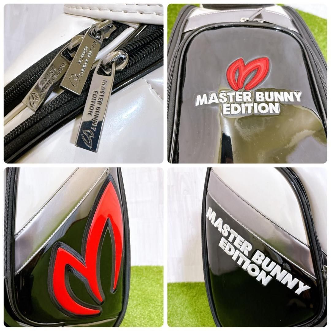 17ムータマリン ゴルフ クリア キャディバッグ クロコ スタンド式 3点