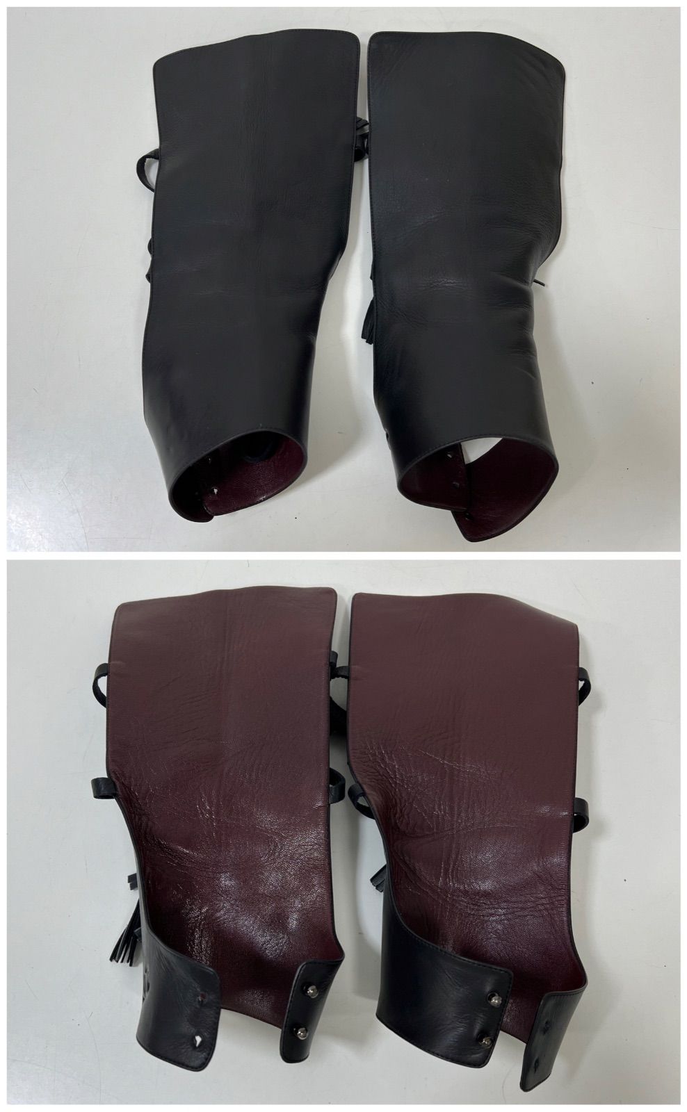 シャネル　03A ツーウェイリボンフリンジ　ブーツ CHANEL シャネル 2Way リボン フリンジ ロングブーツ サイズ36 1